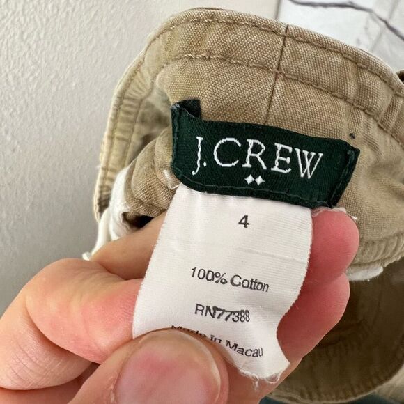 J.CREW Women's Size 4 Beige A-Line Button-Down Skirt Casual - Picture 5 of 6